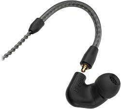 Наушники вкладыши Sennheiser IE 200 1.2м черный проводные крепление за ухом (IE 200 BLACK)