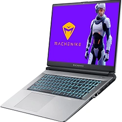 Ноутбук Machenike L17 Pulsar L Core i5 12450H 16Gb SSD1Tb NVIDIA GeForce RTX4050 6Gb 17.3" IPS FHD (1920x1080) FreeDOS grey WiFi BT Cam 2668mAh (JJ00GA00JRU)