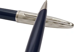 Ручка шариков. Waterman Carene L`Essence du Bleu (2166425) LaqBlue CT M син. черн. подар.кор.