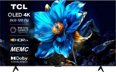 Телевизор QLED TCL 65" 65P7K черный 4K Ultra HD 60Hz DVB-T DVB-T2 DVB-C DVB-S DVB-S2 USB WiFi Smart TV