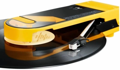 Проигрыватель винила Audio-Technica AT-SB727 полностью автоматический желтый