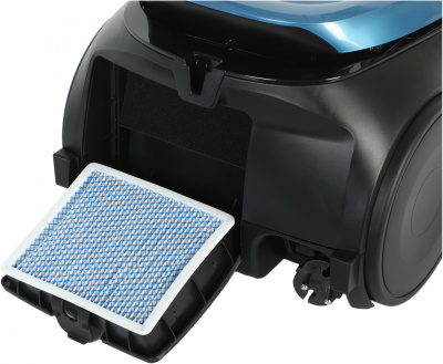 Пылесос Samsung VC18M31A0HU/EV 1800Вт голубой/черный