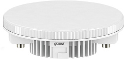 Лампа светодиодная Gauss GX53 6Вт цок.:GX53 таблетка 220B св.свеч.бел.нейт. (упак.:10шт) (108008206)