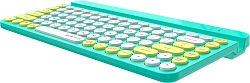 Клавиатура A4Tech Fstyler FBK30 зеленый USB беспроводная BT/Radio slim Multimedia (FBK30 AVOCADO)