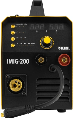Сварочный полуавтомат Denzel IMIG-200 инвертор ММА/TIG MIG/MAG 5.7кВт