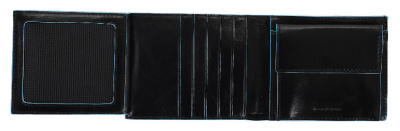 Кошелек мужской Piquadro Blue Square PU1240B2R/N черный натур.кожа