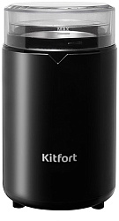 Кофемолка Kitfort КТ-1314 150Вт сист.помол.:ротац.нож вместим.:60гр черный