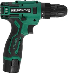 Дрель-шуруповерт Ovk Tools OTCS2AA-12V-1.5A 12Вт аккум. патрон:быстрозажимной