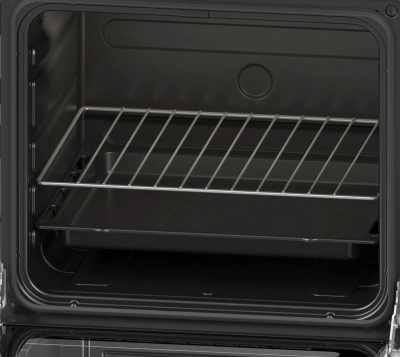 Плита Газовая Darina 1B GM 441 005 W белый/черный (стеклянная крышка) реш.сталь