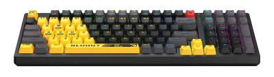 Клавиатура A4Tech Bloody S98 механическая желтый USB for gamer LED (SPORTS LIME)