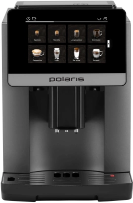 Кофемашина Polaris PACM 2080AC 1500Вт темно-серый