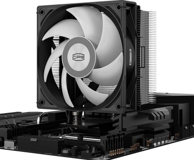 Устройство охлаждения(кулер) PcCooler RT400 ARGB Soc-AM5/AM4/1200/1700/1851 черный 4-pin 34.9dB Al+Cu 235W Ret (RT400-BKAWXX-GL)