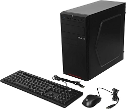 ПК Amur Нарвал B7I21 MT i5 12400 (2.5) 16Gb SSD512Gb UHDG 730 FreeDOS 2x2.5GbitEth 500W мышь клавиатура черный (RUS) (2149657)