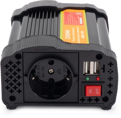 Автоинвертор Digma AI200-12W 200Вт