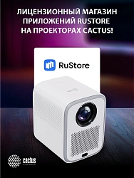 Проектор Cactus CS-PRC.07WT.Full HD-A LCD 350Lm ANSI (1920x1080) 2000:1 ресурс лампы:50000часов 1xUSB typeA 1xHDMI 1кг