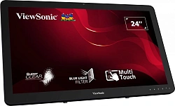 Монитор ViewSonic 23.6" TD2430 черный VA LED 16:9 HDMI M/M матовая 200cd 178гр/178гр 1920x1080 75Hz VGA DP FHD USB Touch 5.51кг