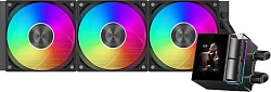 Система водяного охлаждения PcCooler DS360 Display ARGB Soc-AM5/AM4/1200/1700/1851 черный 4-pin 39.8dB Al LCD 310W Ret (DS360-BKAWXY-GL)