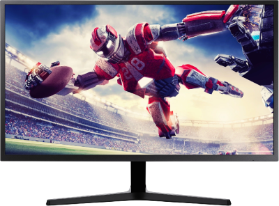 Монитор Samsung 31.5" LU32J590UQPXEN темно-серый VA LED 16:9 HDMI матовая 270cd 178гр/178гр 3840x2160 60Hz FreeSync DP 4K 6.3кг