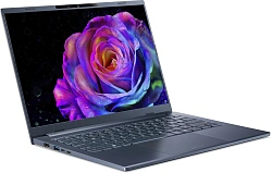 Ноутбук Acer Swift Go 14 AI SFG14-75-77RL Core Ultra 7 256V 16Gb SSD1Tb Intel Arc 14" OLED WUXGA (1920x1200) без ОС blue WiFi BT Cam (NX.JNBCD.008)