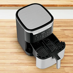 Аэрогриль Tefal EY801D15 1830Вт серебристый (7211419677)