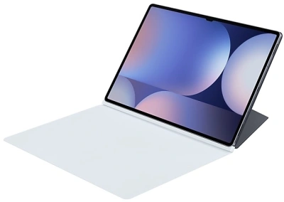 Чехол Samsung для Samsung Galaxy Tab S9 Ultra/S10 Ultra Smart Book Cover поликарбонат/полиуретан голубой (EF-BX910PLEGRU)