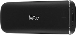 Накопитель SSD Netac USB-C 500GB NT01ZX-500G-32BK ZX черный
