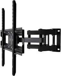 Кронштейн для телевизора Buro MF3 черный 32"-70" макс.40кг настенный поворотно-выдвижной и наклонный