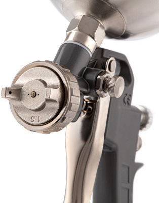 Краскораспылитель Matrix 57314 230л/мин соп.:1.8мм бак:0.6л серебристый