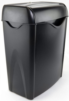 Шредер Heleos УД15-2 черный/серебристый (секр.Р-2) ленты 12лист. 15лтр. скобы пл.карты