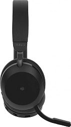 Наушники с микрофоном Jabra Evolve2 75 Link380c MS Stereo черный накладные BT оголовье (27599-999-899)