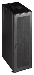 Шкаф коммутационный Lanmaster Business (TWT-CBB-22U-6X10-P1) напольный 22U 600x1000мм пер.дв.перфор. задн.дв.перфор.2-хст. 2 бок.пан. 800кг черный IP20