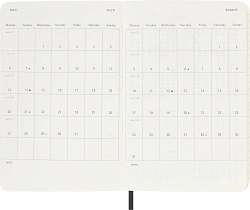 Ежедневник Moleskine CLASSIC SOFT Pocket 90x140мм 400стр. мягкая обложка черный