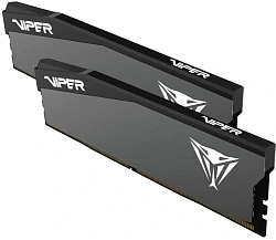 Память DDR5 2x32GB 6000MHz Patriot VEU564G6028K Viper Elite 5 Ultra RTL Gaming PC5-48000 CL28 DIMM 288-pin 1.4В kit single rank с радиатором Ret