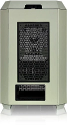 Корпус Thermaltake The Tower 300 Matcha зеленый без БП mATX 8x120mm 6x140mm 2xUSB3.0 audio bott PSU