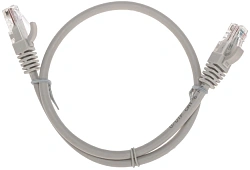 Патч-корд Rexant 02-0290-05 U/UTP RJ-45 вил. кат.6 0.5м серый LSZH
