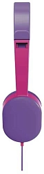 Наушники накладные Hama Kids 1.2м фиолетовый/розовый проводные оголовье (00177014)