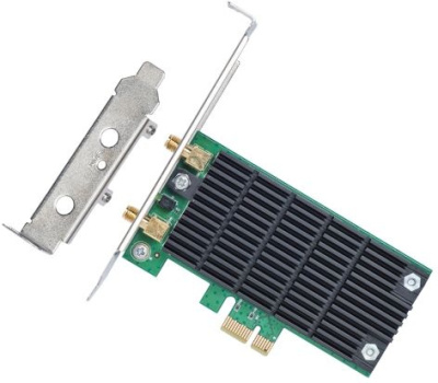 Сетевой адаптер Wi-Fi TP-Link Archer T4E AC1200 PCI Express (ант.внеш.съем) 2ант.