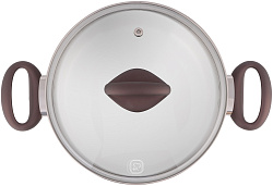 Кастрюля Rondell Tierno RDS-1592 2.8л. d=20см (с крышкой) стальной