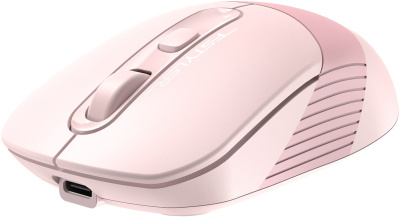 Мышь A4Tech Fstyler FB10CS розовый оптическая 2000dpi silent беспров. BT/Radio USB 4but (FB10CS USB BABY PINK)