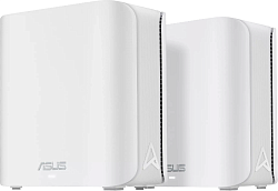 Бесшовный Mesh роутер Asus ZenWiFi BD4 (BD4(W-2-PK)) BE3600 1000/2500BASE-T белый (упак.:2шт)