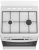 Плита Комбинированная Darina S KM 521 300 W белый/черный (без крышки) реш.сталь
