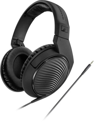 Наушники мониторные Sennheiser HD 200 PRO 2м черный проводные оголовье (507182)