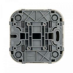 Выключатель Legrand Quteo откр. 2кл. IP20 слоновая кость (782232)