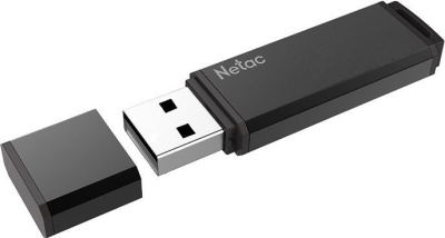Флеш Диск Netac 16Gb U351 NT03U351N-016G-30BK USB3.0 серый