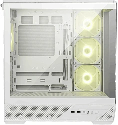 Корпус MSI MAG Pano 130R PZ белый без БП ATX 6x120mm 2x140mm 2xUSB3.0 audio AirDuct bott PSU