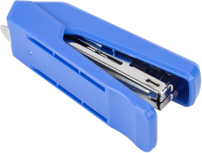 Степлер Deli E0271 Essential N10 (15листов) ассорти 50скоб закрытый коробка