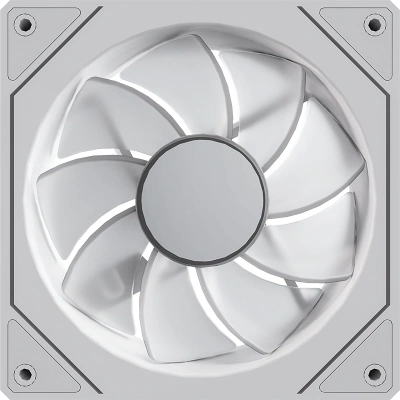 Вентилятор для корпуса Formula Floe 12WH Reverse ARGB 120х120x25 белый 4-pin 20.15дБ (FLOE 12WH ARPW REVERSE) Ret