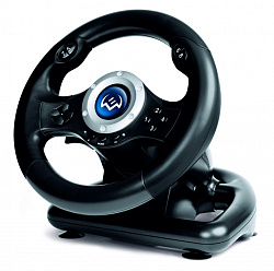 Руль Sven GC-W500 10кноп. (с педалями) черный