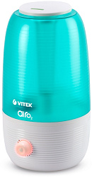 Увлажнитель воздуха Vitek VT-2341 23Вт (ультразвуковой) белый/бирюзовый