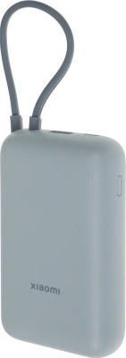 Мобильный аккумулятор Xiaomi BHR9073GL 10000mAh 22.5W 3A USB-A/USB-C голубой